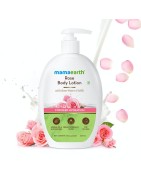 MamaEarth Rose Body Lotion With Rose Water & Milk, 400ml For Deep Hydration